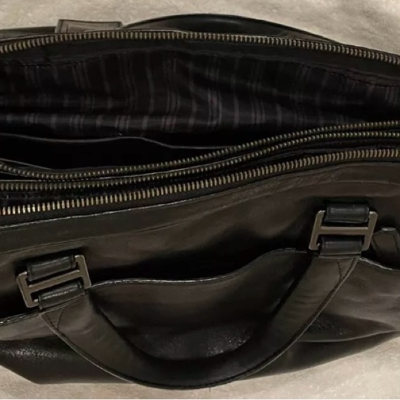 Tumi Leather Laptop Briefcase Beacon Hill Bag. Black Quality Leather. - Picture 9 of 16